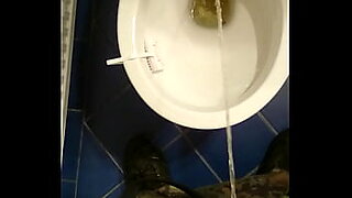 toilet slave clean up after pissing